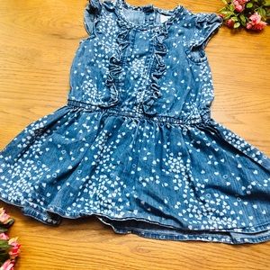 Old navy blue jean dress